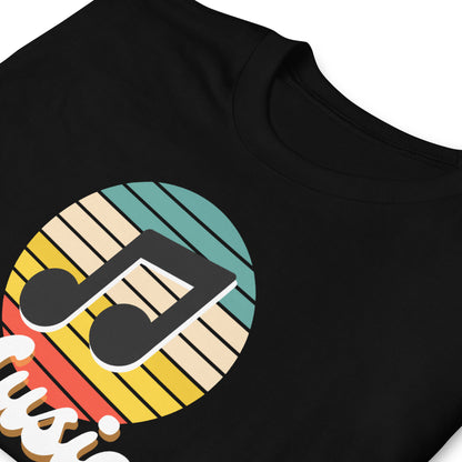 Camiseta retro de profesor de música