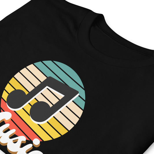Camiseta retro de profesor de música