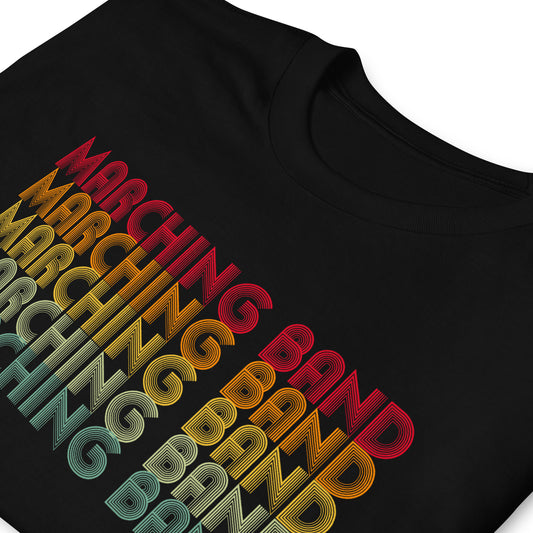 Camiseta retro de banda de música