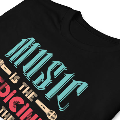 Camiseta La música es la medicina de la mente