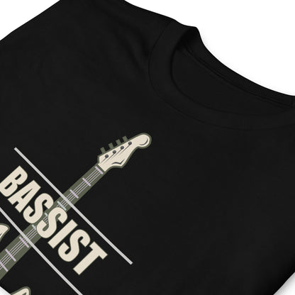 Camiseta de guitarra bajista