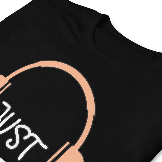 Camiseta con auriculares Just Music
