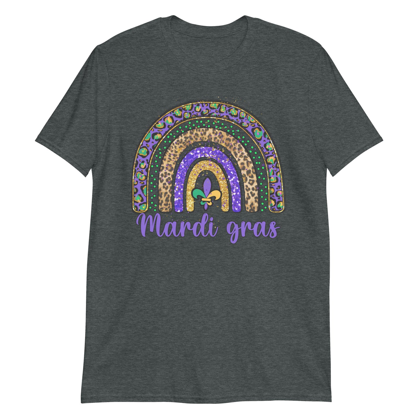 Mardi Gras Rainbow Tee