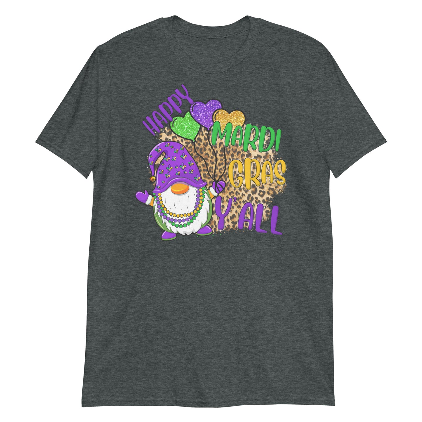 Happy Mardi Gras Y’all Gnome Tee