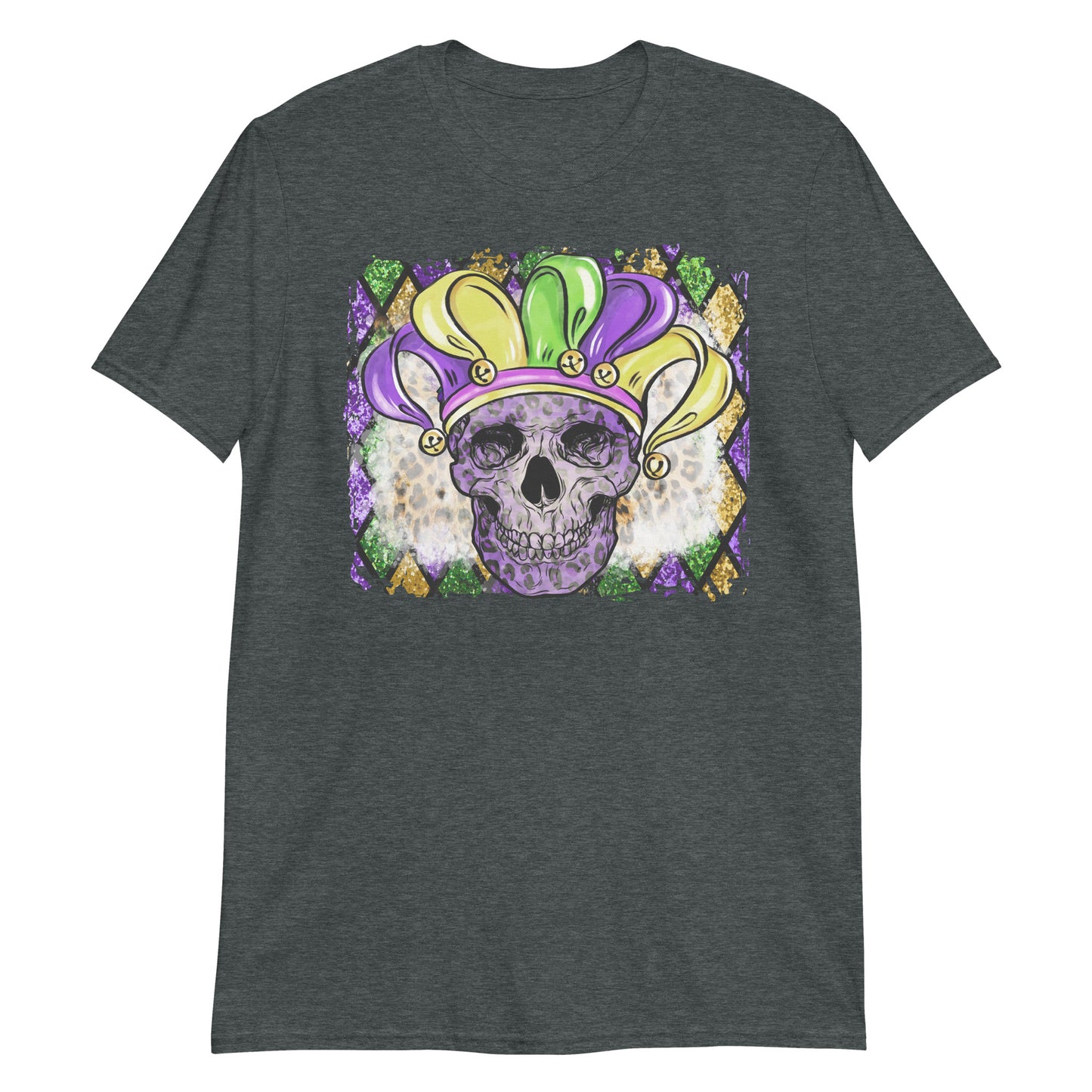 Mardi Gras Skull Jester Tee