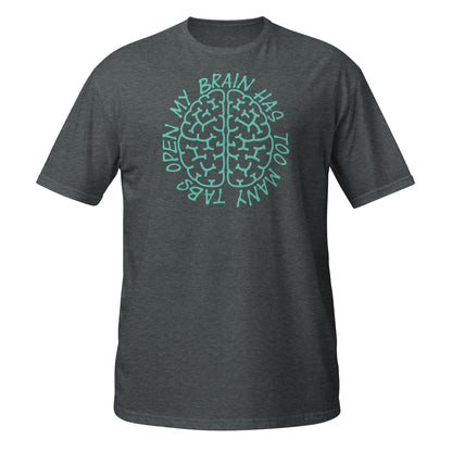 Camiseta gráfica Too Many Tabs