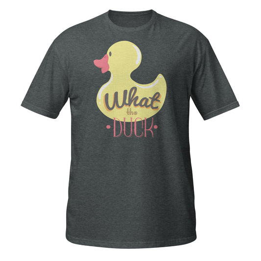Camiseta gráfica "What The Duck"