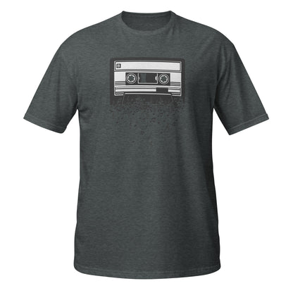 Camiseta con melodía de casete musical