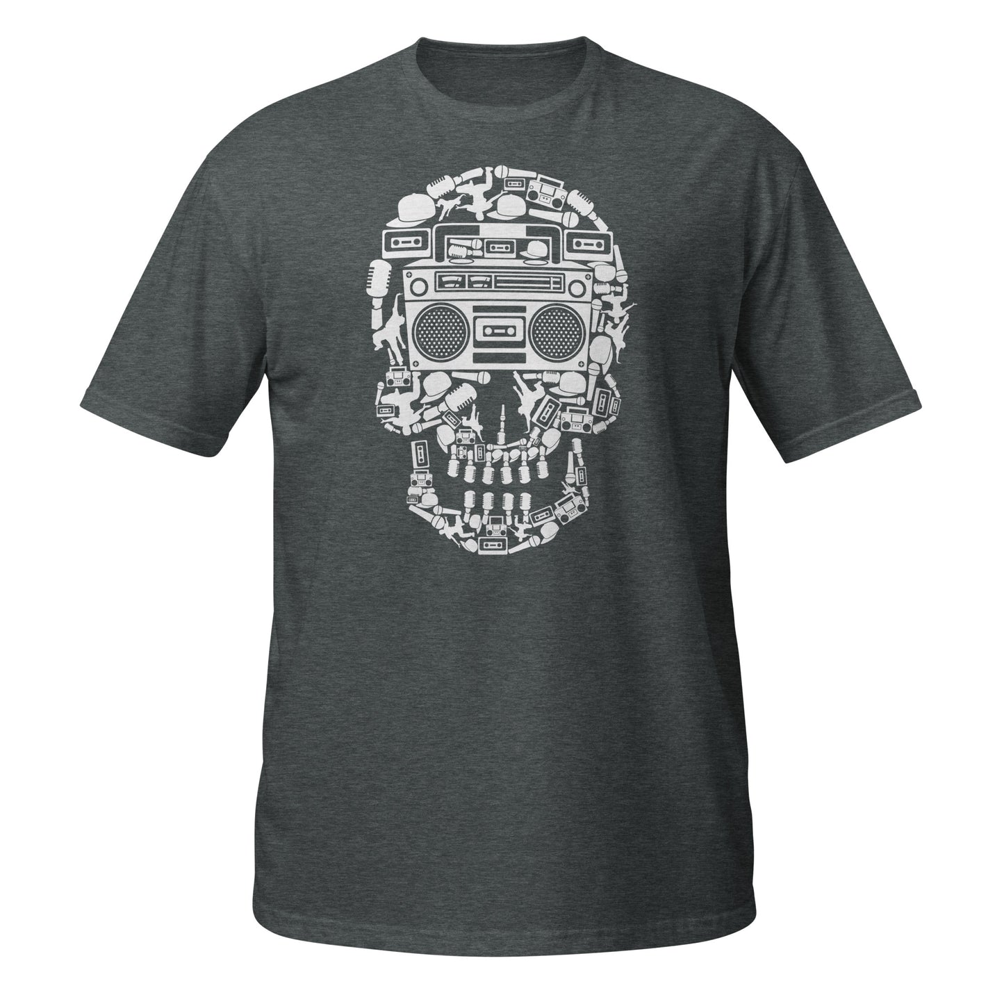 Boombox Skull Music Tee