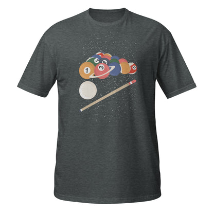 Camiseta gráfica de piscina cósmica