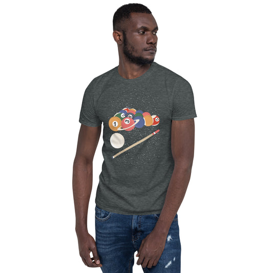 Camiseta gráfica de piscina cósmica