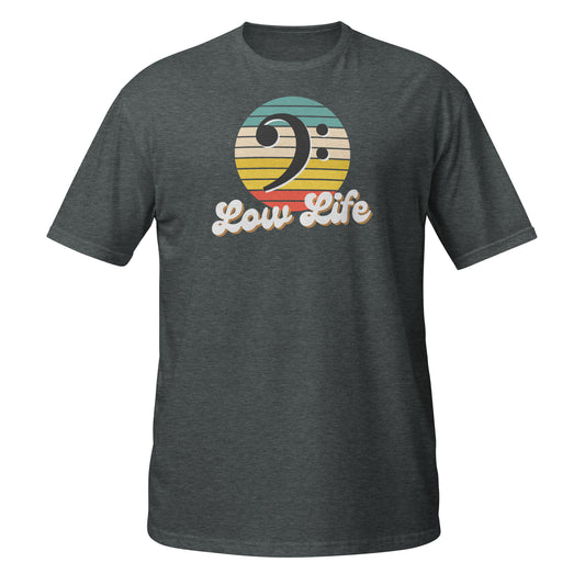 Retro Low Life Bass Clef Shirt