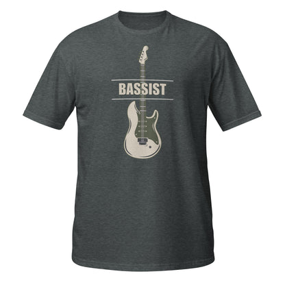 Camiseta de guitarra bajista
