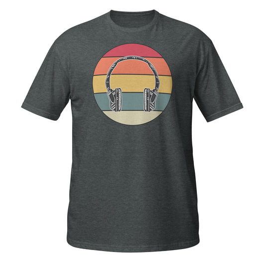 Retro Headphones Tee