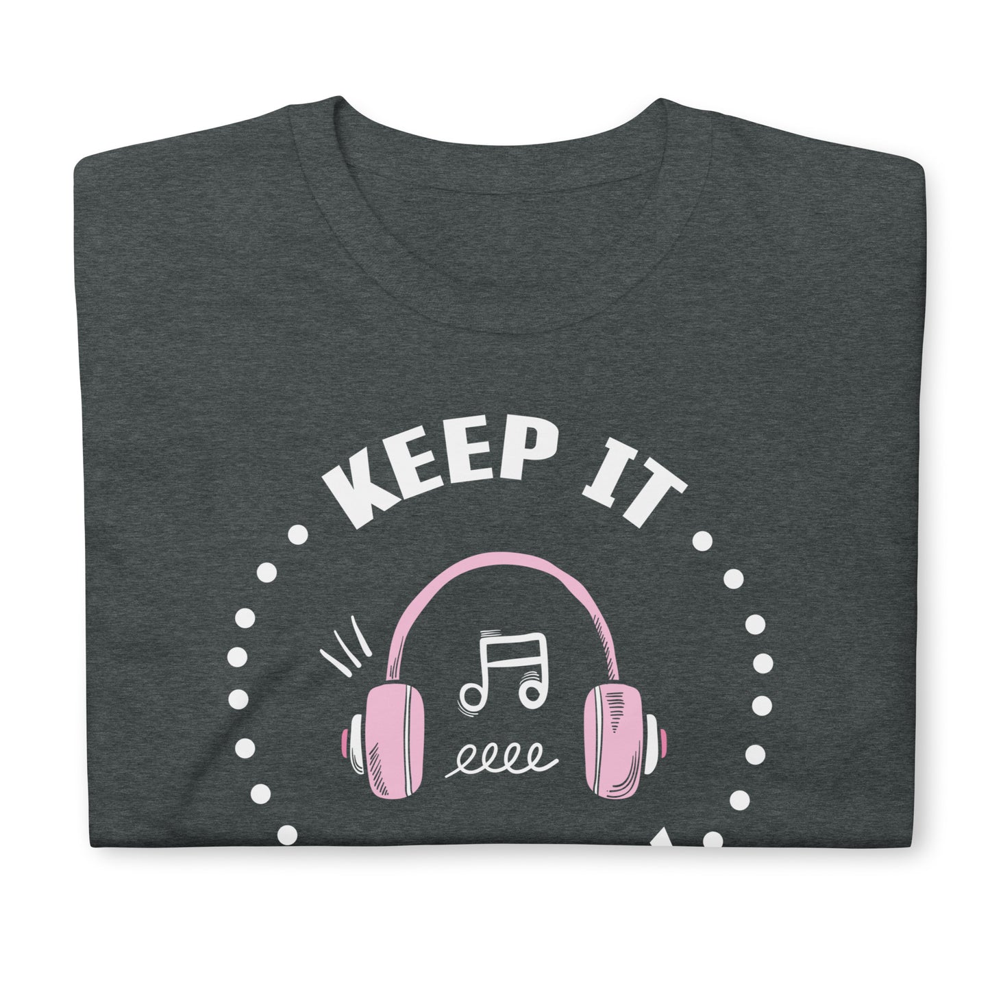 Keep It Low Key - Headphone T-Shirt