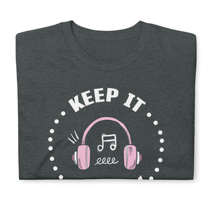 Camiseta con auriculares Keep It Low Key