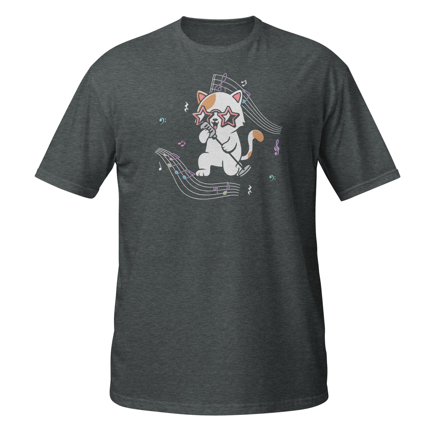 Rockstar Musical Singing Kitty Tee