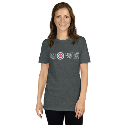 Camiseta musical LOVE Vinyl Record
