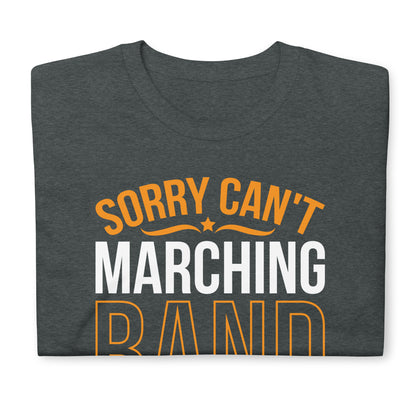 Lo siento, no puedo, camiseta de la temporada de la banda de música