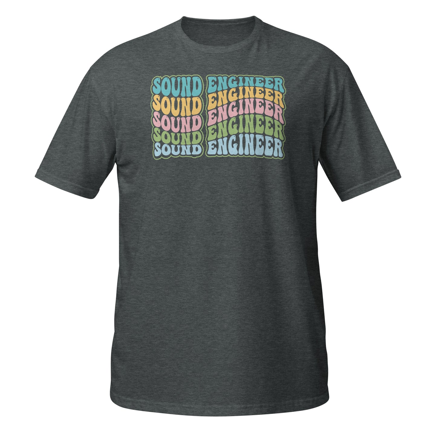 Retro Sound Engineer Music Tee