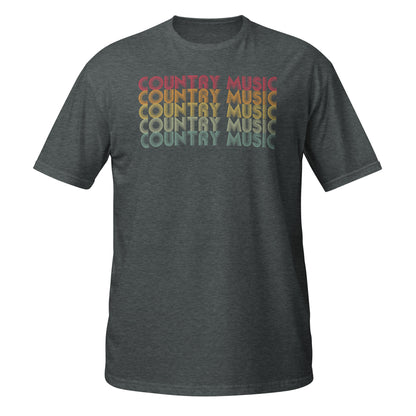 Camiseta de música country retro