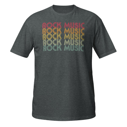 Camiseta de música rock retro