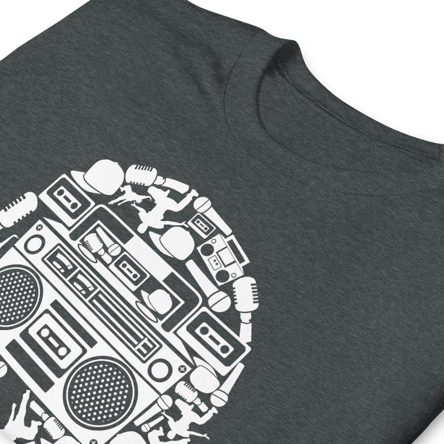 Boombox Skull Music Tee