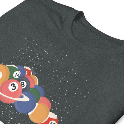 Camiseta gráfica de piscina cósmica