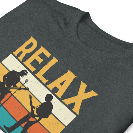 Camiseta "Relájate, el guitarrista está aquí"