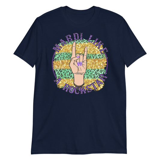 Camiseta Mardi Like A Rockstar