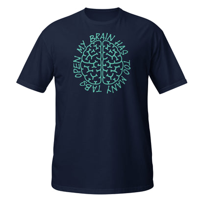 Camiseta gráfica Too Many Tabs