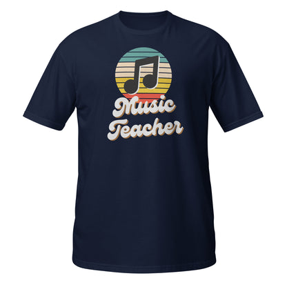Camiseta retro de profesor de música