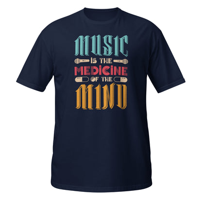 Camiseta La música es la medicina de la mente