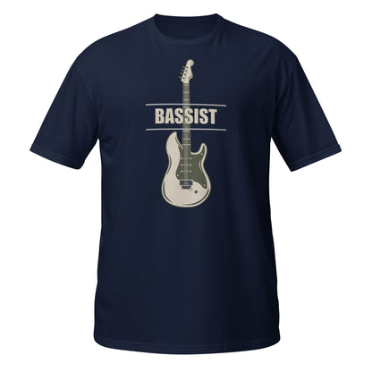 Camiseta de guitarra bajista