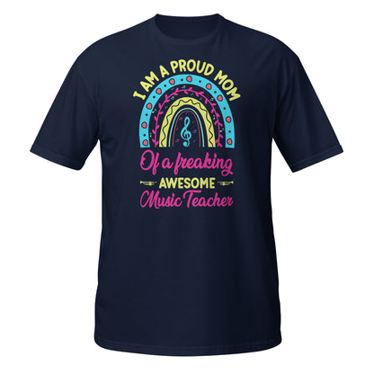 Camiseta "Mamá orgullosa de un profesor de música increíble"