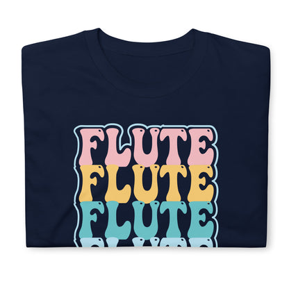 Camiseta retro de flauta