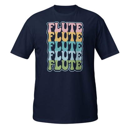 Camiseta retro de flauta
