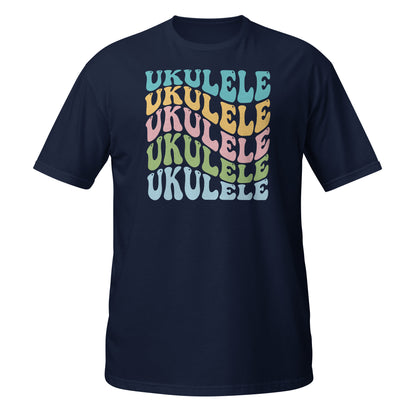 Camiseta retro de ukelele