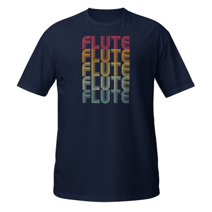 Camiseta retro de flauta