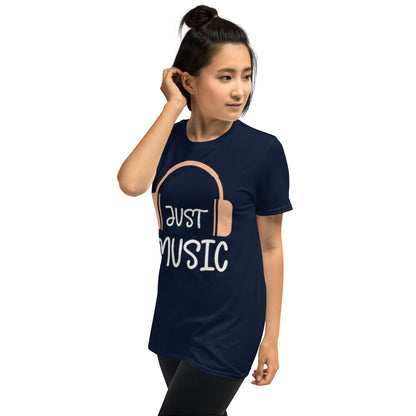 Camiseta con auriculares Just Music