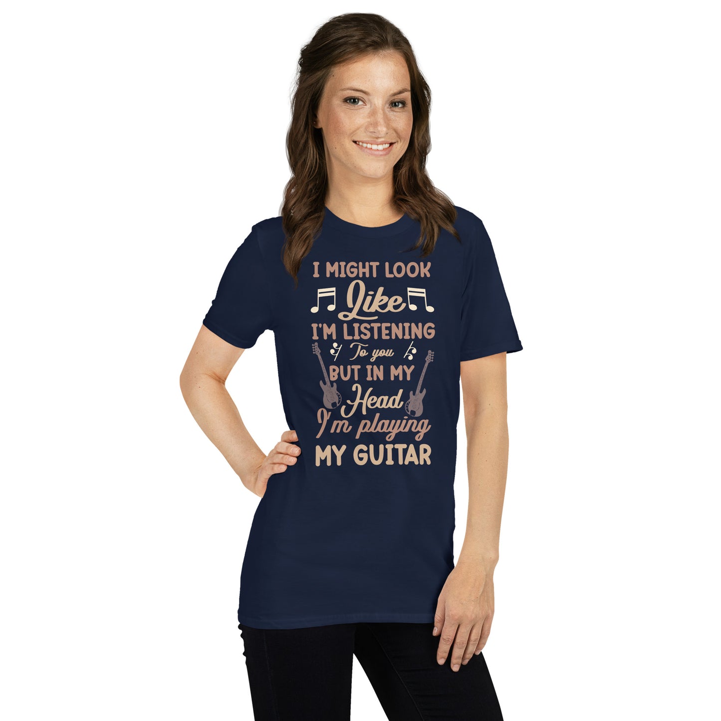 I Might Look Like I’m Listening, But in My Head, I’m Playing My Guitar Tee