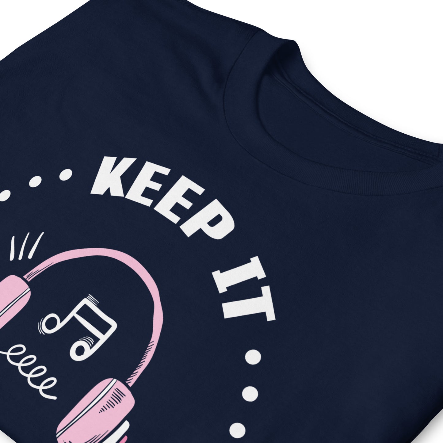 Keep It Low Key - Headphone T-Shirt