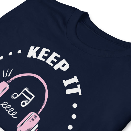 Camiseta con auriculares Keep It Low Key