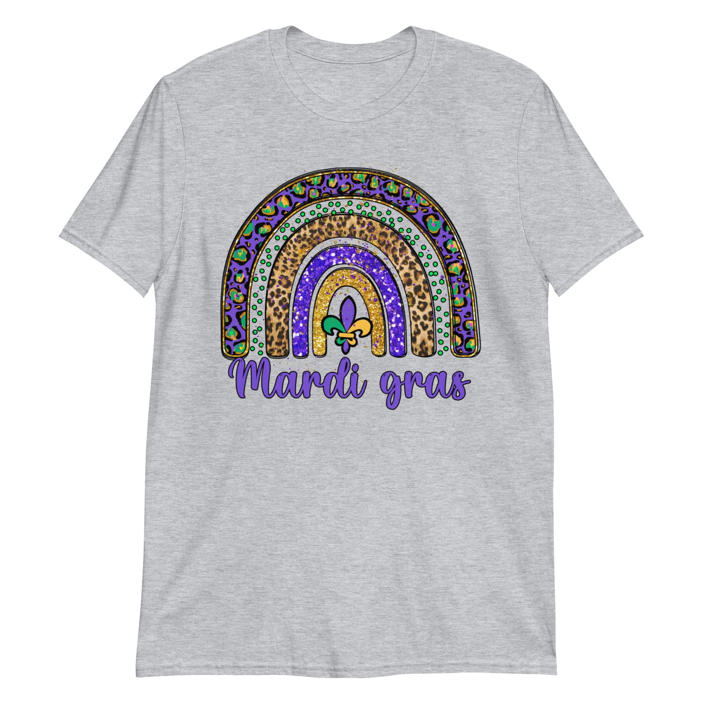 Mardi Gras Rainbow Tee