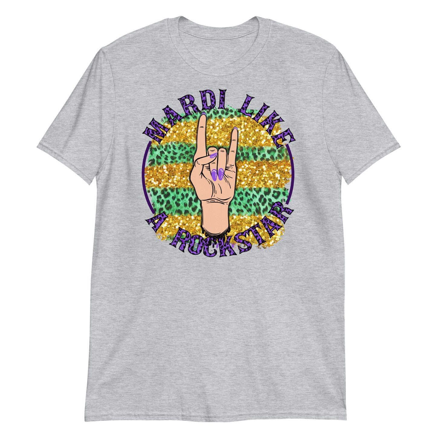 Mardi Like A Rockstar Tee