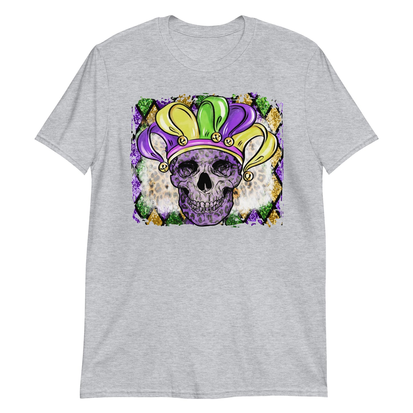 Mardi Gras Skull Jester Tee