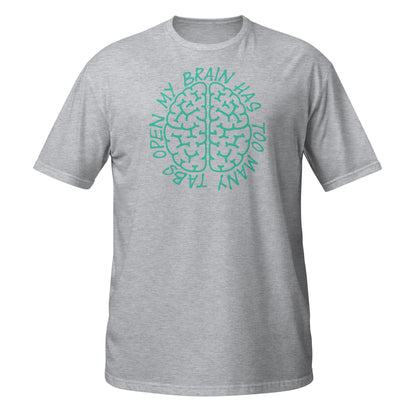 Camiseta gráfica Too Many Tabs