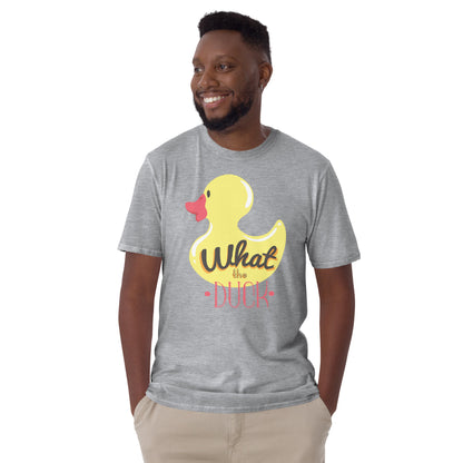 Camiseta gráfica "What The Duck"