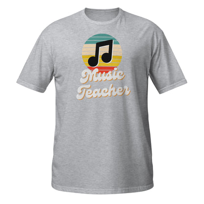Camiseta retro de profesor de música