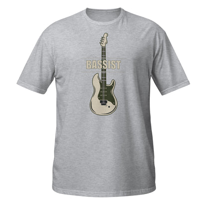 Camiseta de guitarra bajista